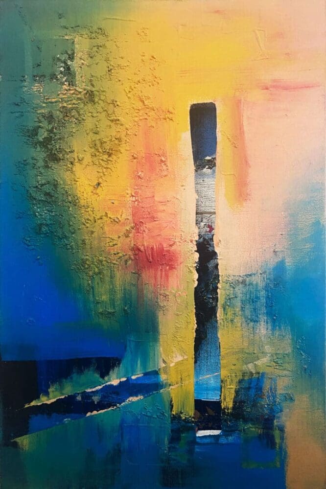 saïd + art Il Fosforo painting for sale.