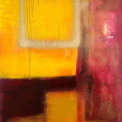 Geometria Organica original fine art painting by Said Martinez Calderon at saïd + art.